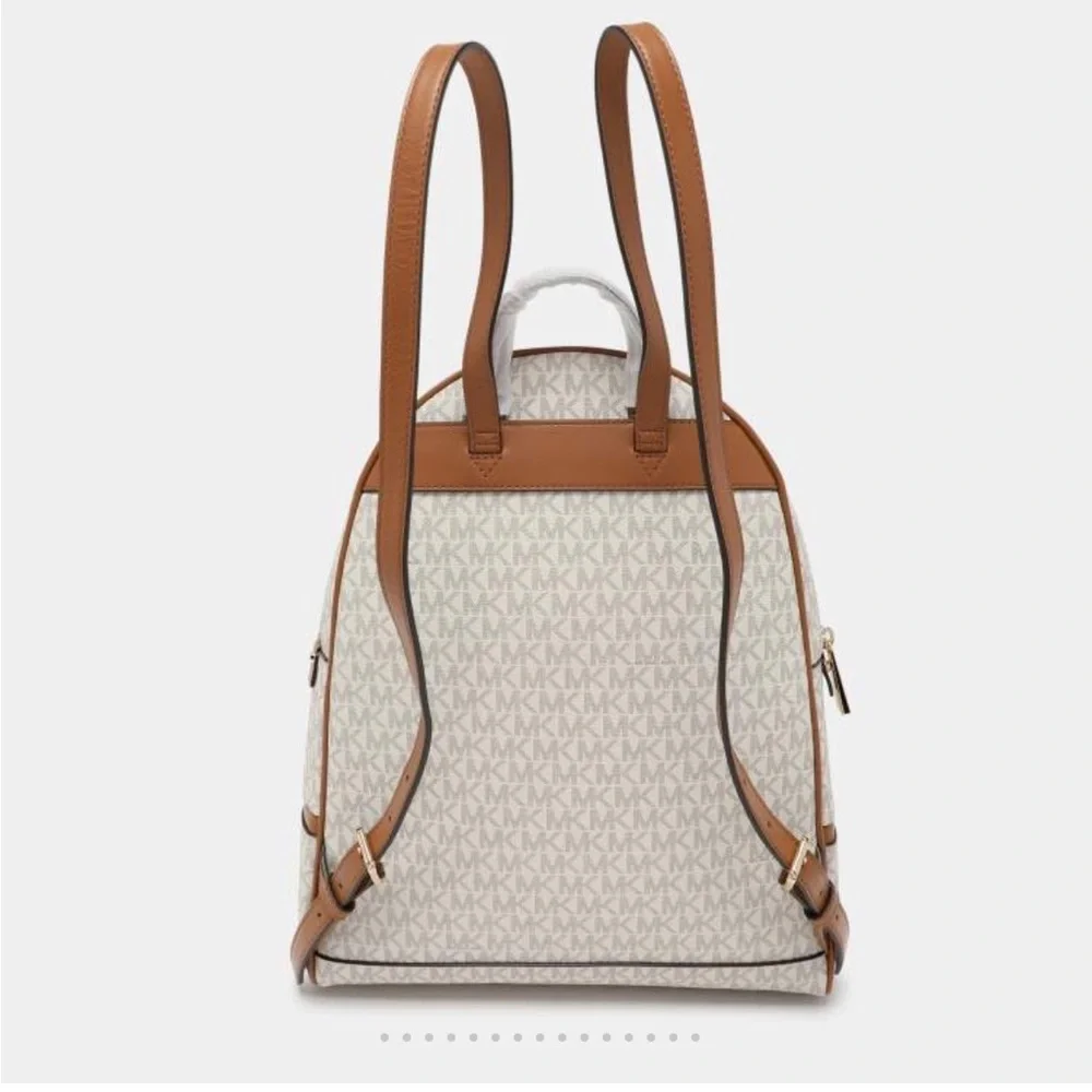 Michael Kors Signature Rhea Medium Backpack - Picture 3 of 9